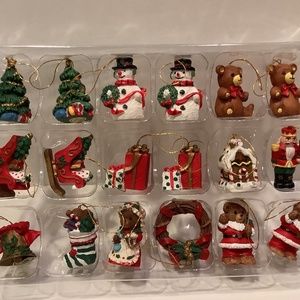 Vintage mini ornaments